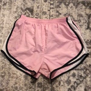Nike pink shorts